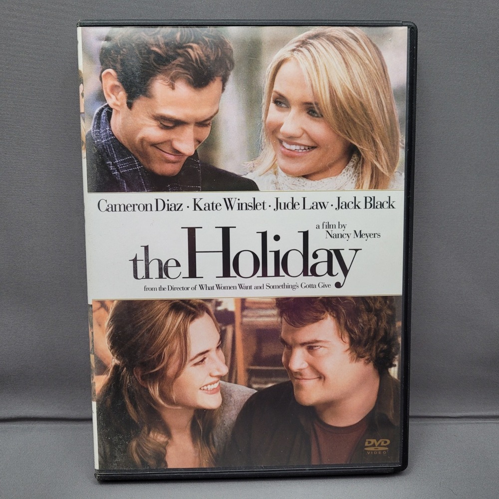 The‎ Holiday (DVD, 2007) Diaz Winslet Law Black